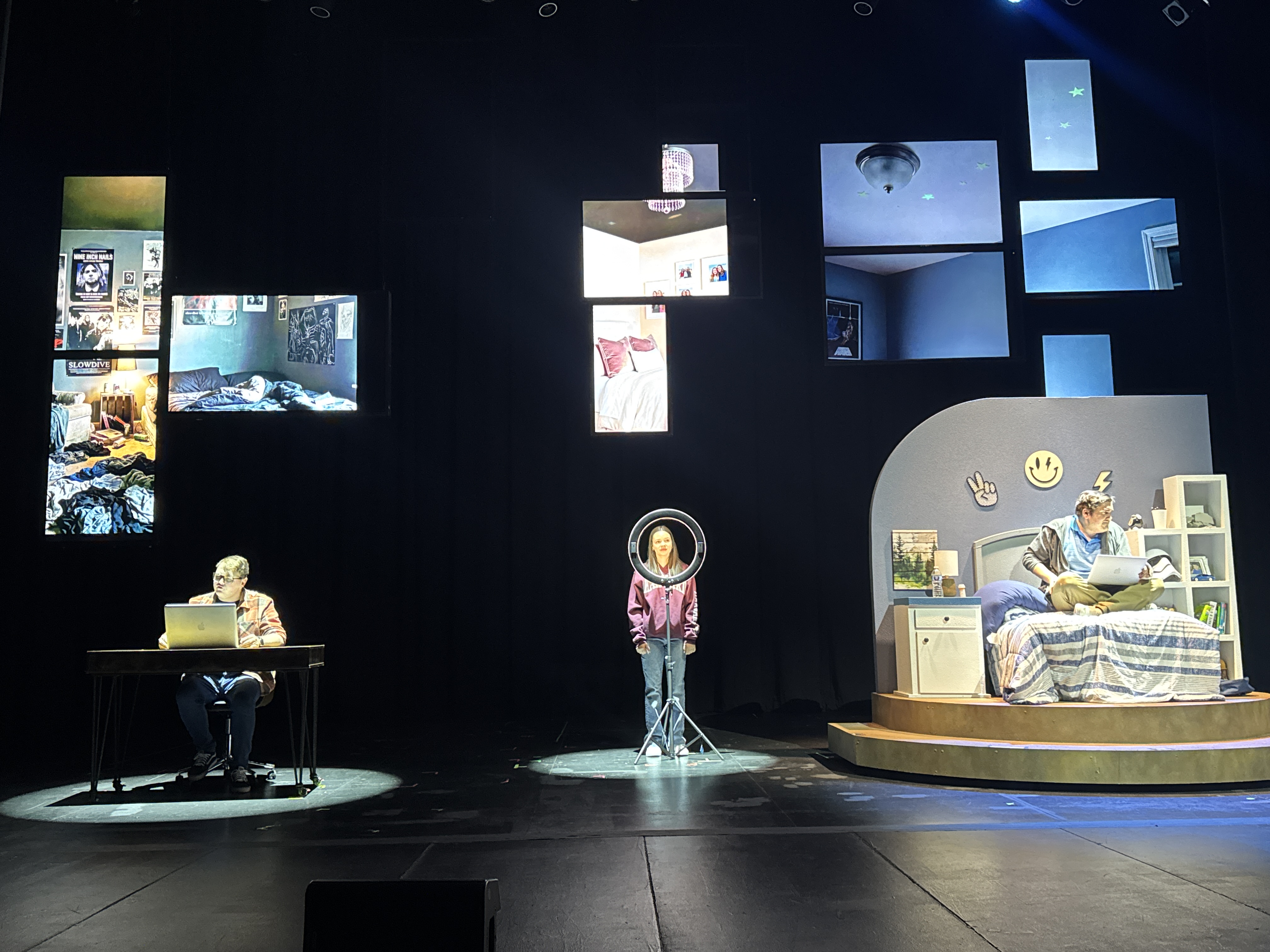 Stage view — Dear Evan Hansen at Summerlin Library PAC